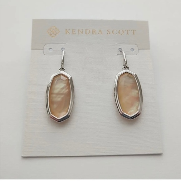 NWT Kendra Scott Dani Abalone Earrings - Picture 2 of 7